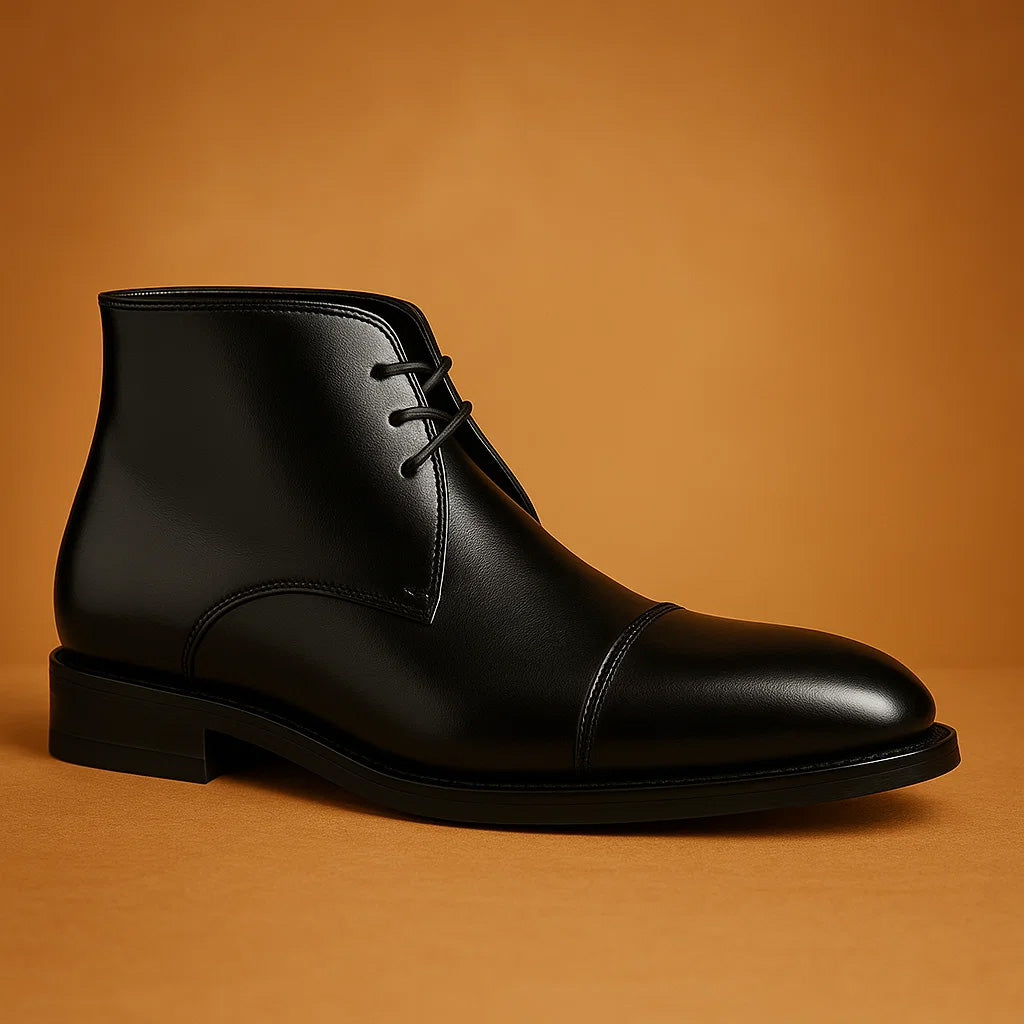 Rafael Leather Cap-Toe Boot